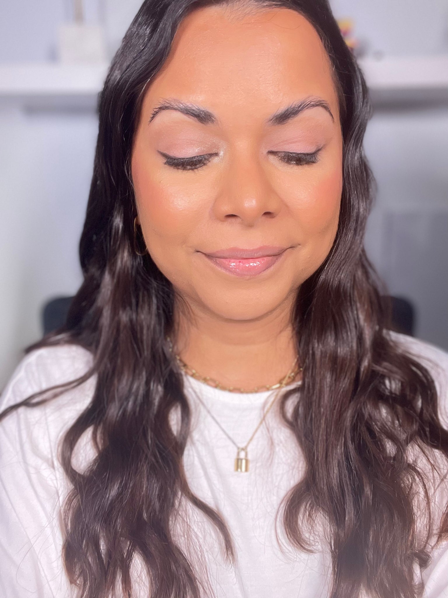 No makeup look!
